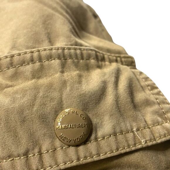 Polo Ralph Lauren Mens Khaki Shearling Patch Wading Jacket New with Tags XXL - Picture 6 of 15